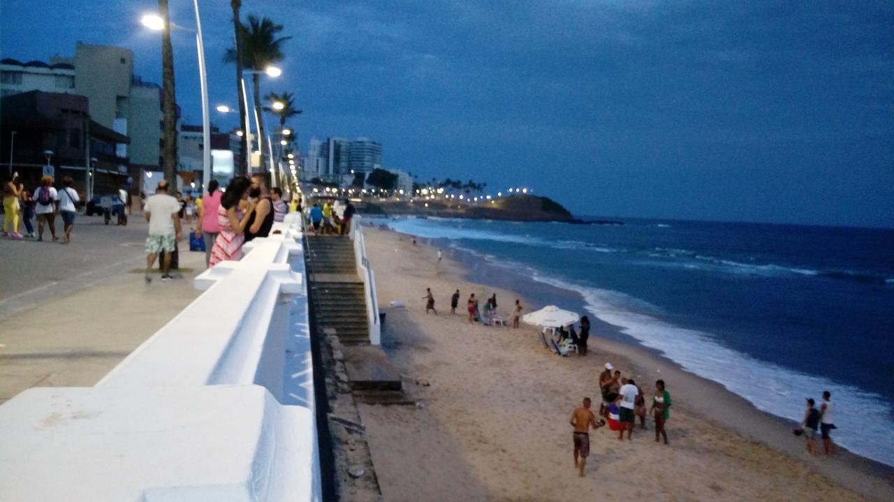 Grande 4Q 2Suites E Terraco Na Barra Perto Praias Salvador Luaran gambar