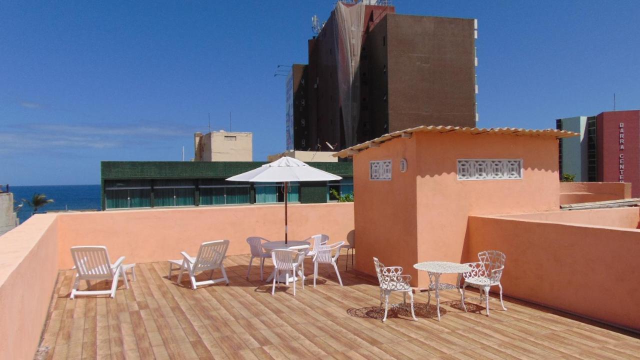 Grande 4Q 2Suites E Terraco Na Barra Perto Praias Salvador Luaran gambar