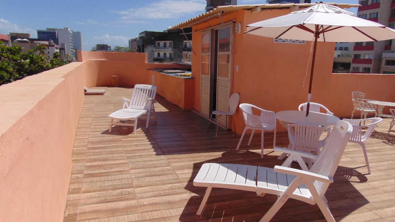 Grande 4Q 2Suites E Terraco Na Barra Perto Praias Salvador Luaran gambar